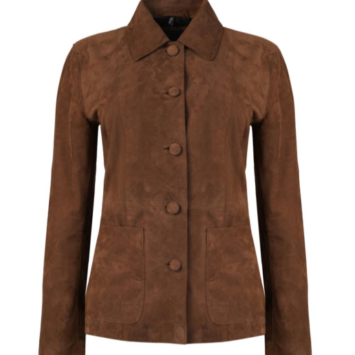 Chaqueta Gamuza ANISSA Camel