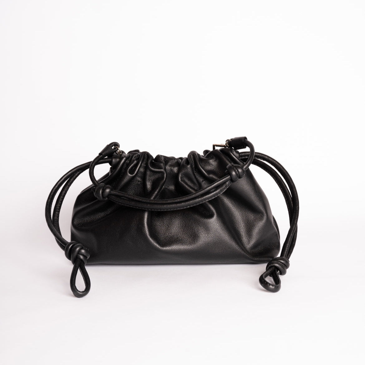 Cartera Petit Hortensia negra