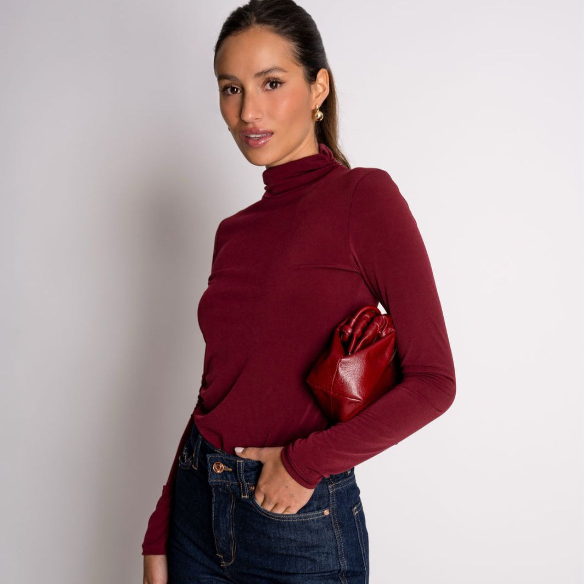 Cartera Petit Gardenia Burdeo Richato