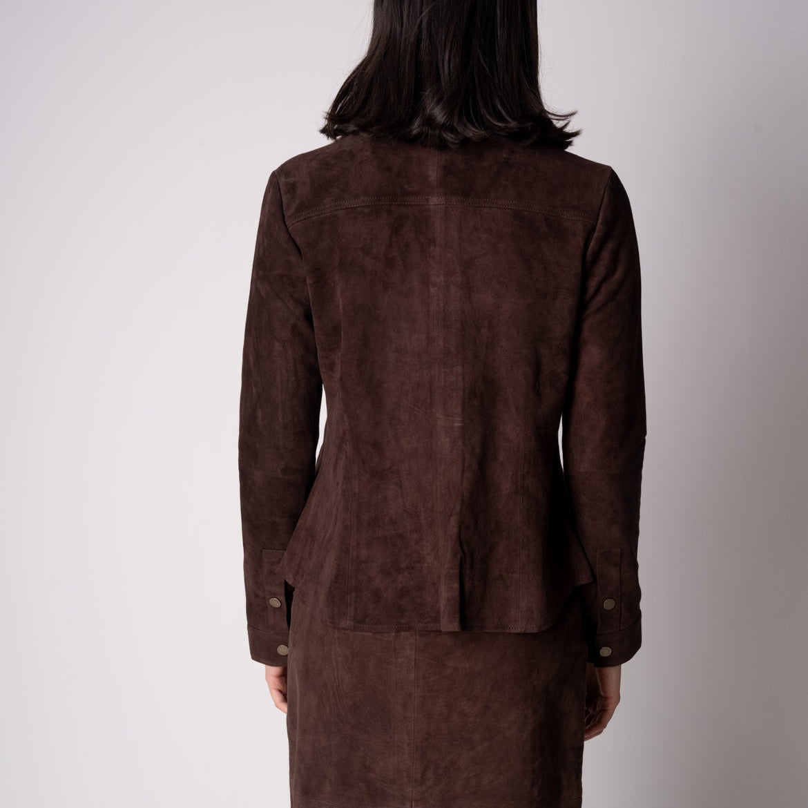 Camisa Gamuza ALICIA Chocolate