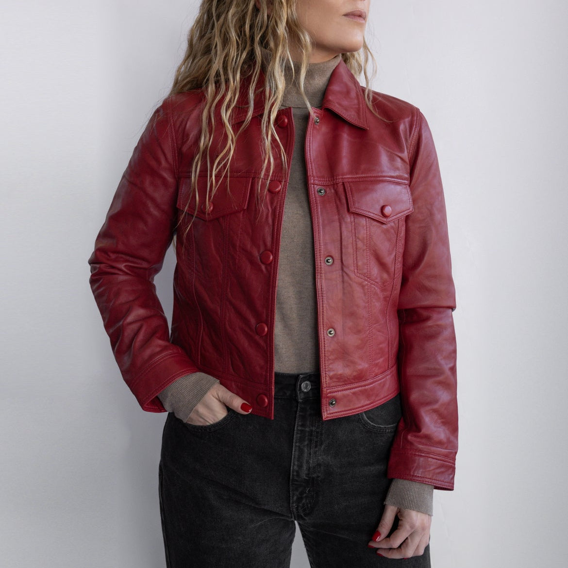Chaqueta Amelia Rich Red