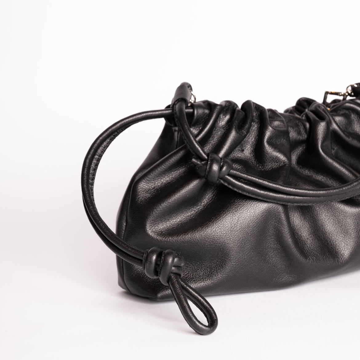 Cartera Petit Hortensia negra