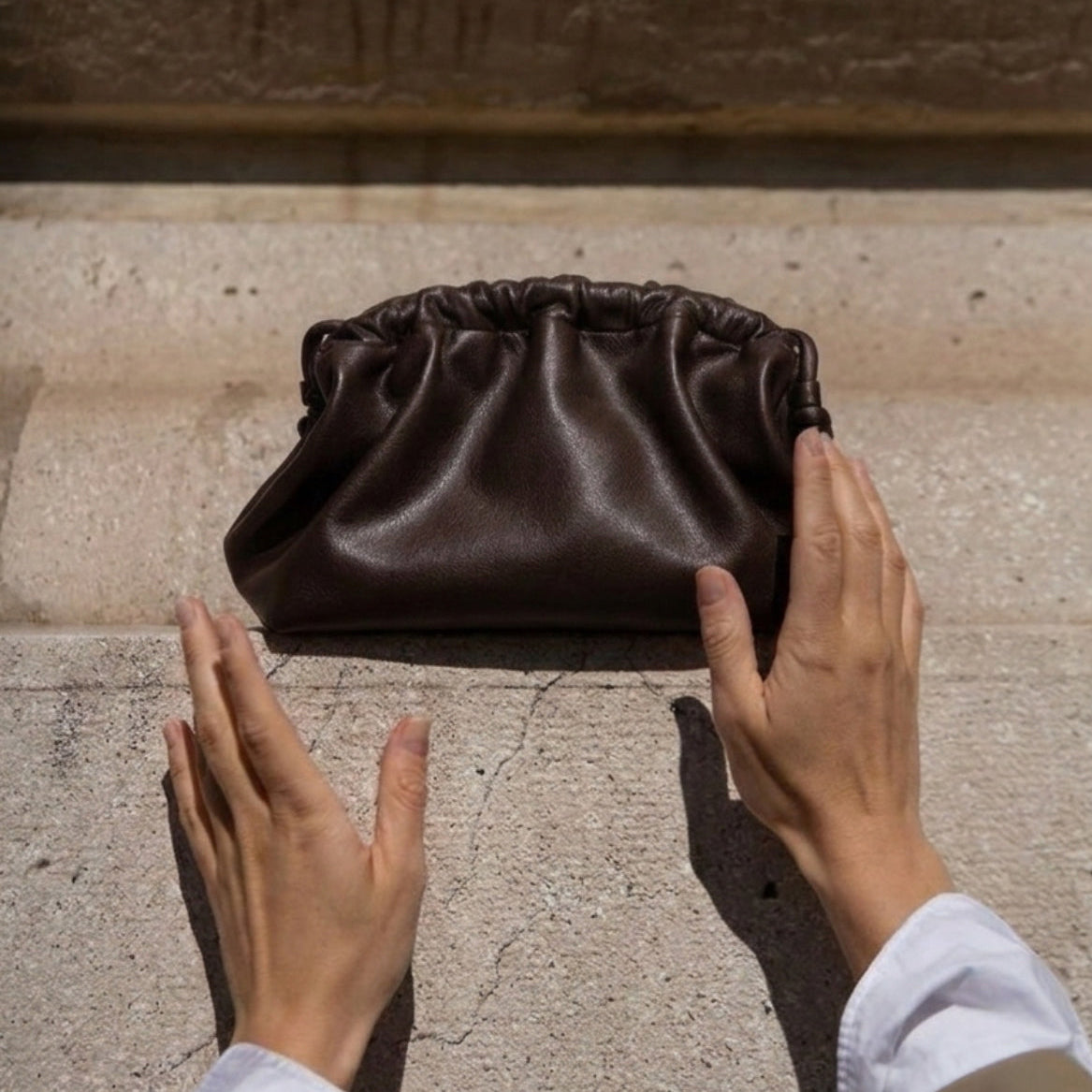 Cartera Petit Gardenia Chocolate