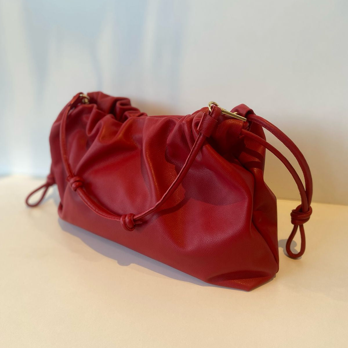 Cartera Hortensia Roja