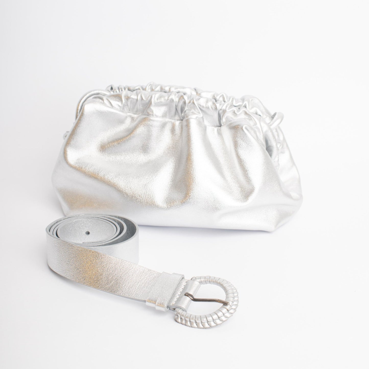 Cartera Gardenia Plata (PRE ORDER)