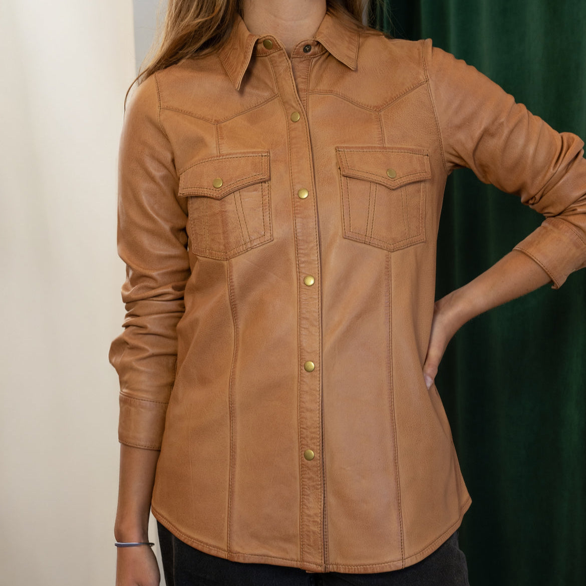 Camisa Camel Andrea