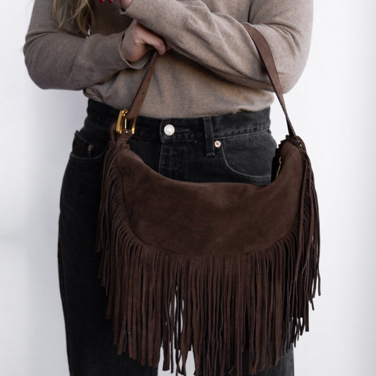 Cartera Gamuza Azahar Moro