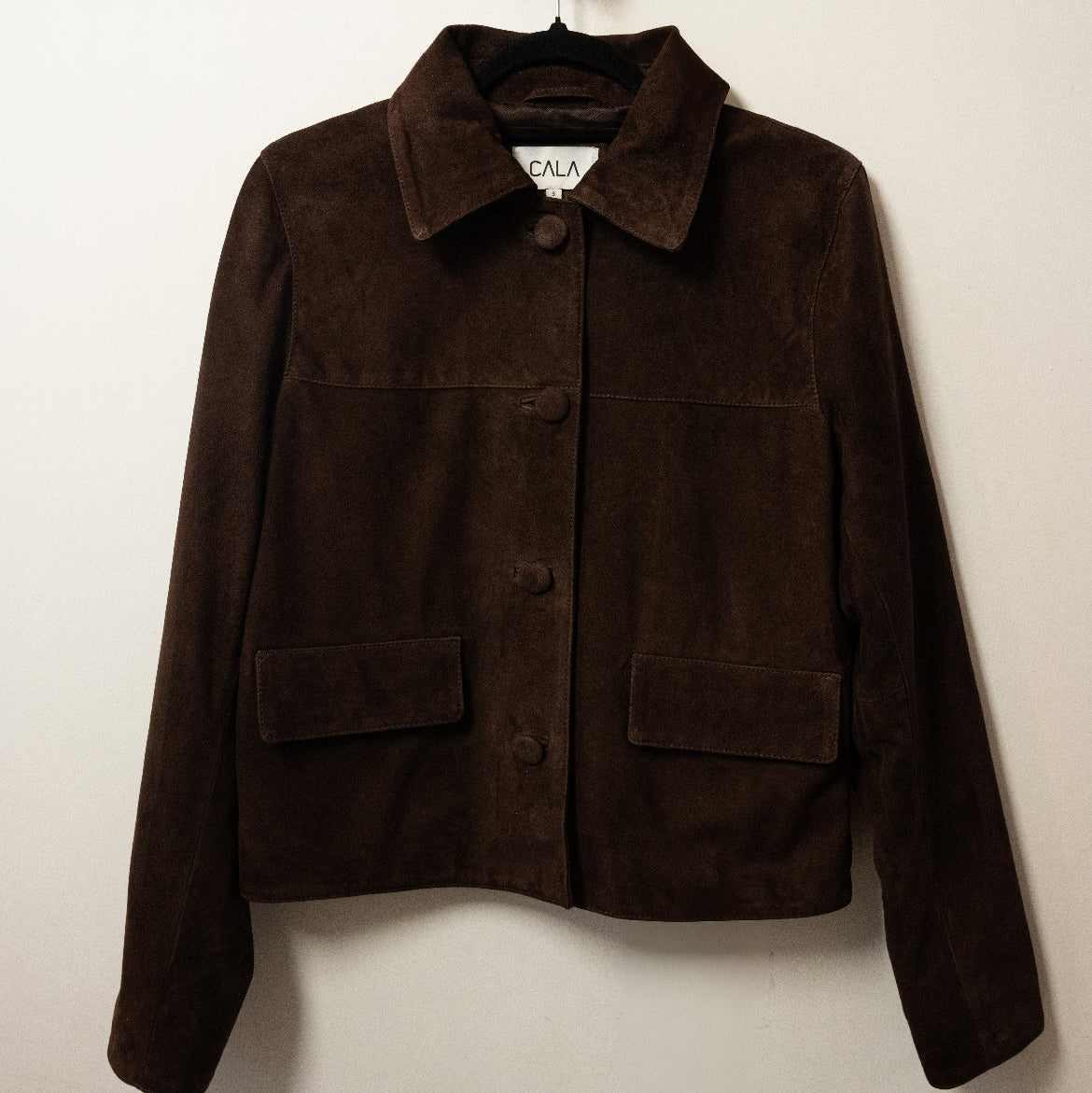 Chaqueta Gamuza ARANTZA Chocolate