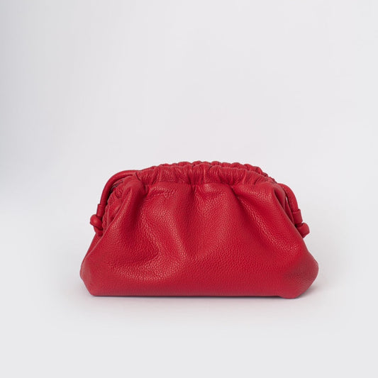 Cartera Petit Gardenia Cuero Rojo