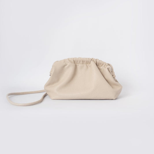 Cartera Petit Gardenia Cuero Marfil