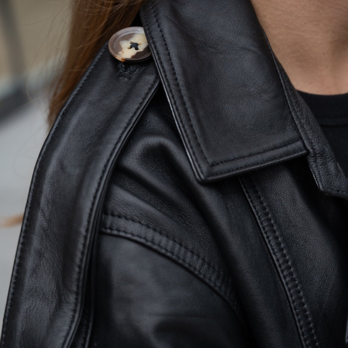 Chaqueta Bomber Anastasia Negra