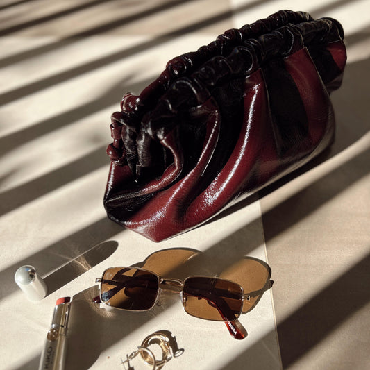 Cartera Gardenia Burgundy