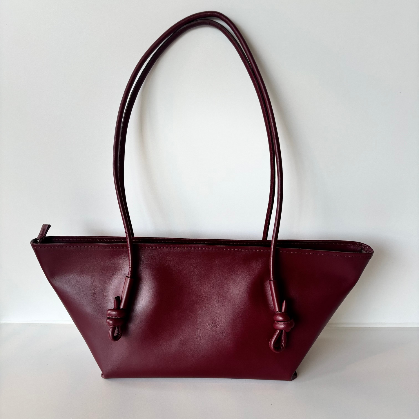 Cartera Magnolia Guinda